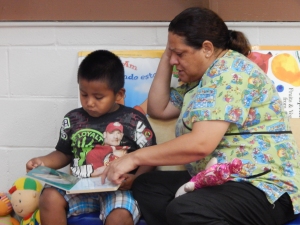 ECMHSP staff work with children to ensure they have a head start in their education. 