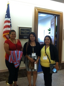 ECMHSP parents and staff visit members of Congress to educate them on the benefits of Head Start programs for the farmworker community.